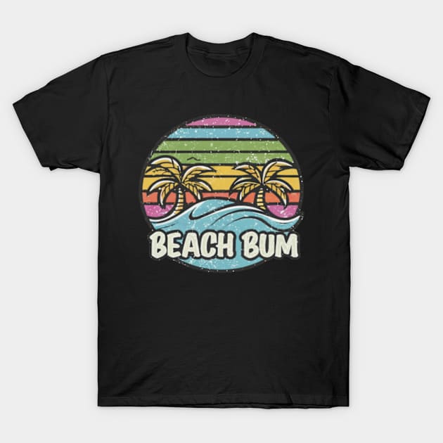 Beach Bum T-Shirt by WyldbyDesign